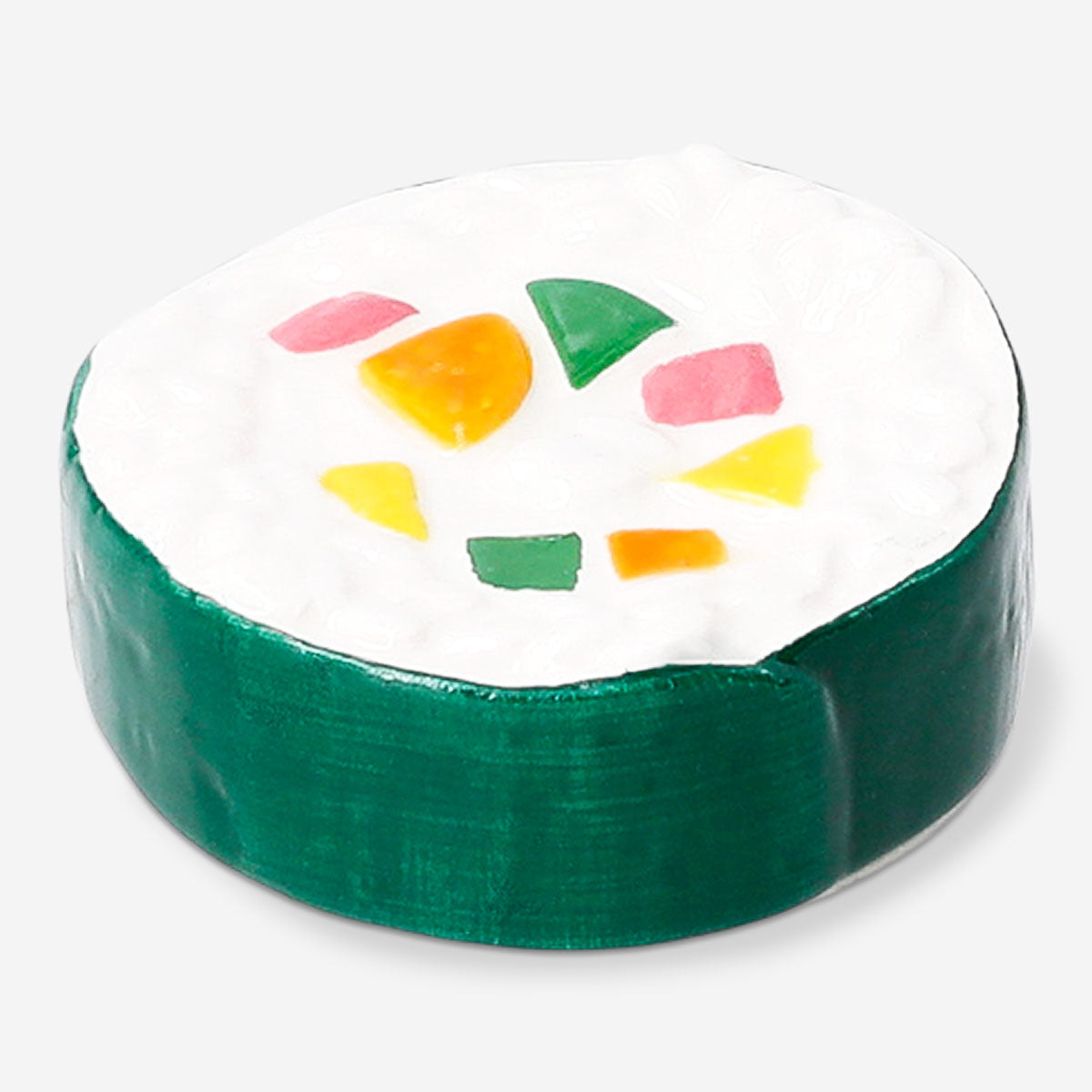 Flying Tiger Copenhagen sushi roll chopstick holder in kitchen decor, featuring a colorful, ceramic design for organized dining.