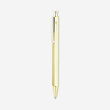 Gold Flying Tiger Copenhagen ballpoint pen for office use, featuring a sleek design with a smooth ink flow.