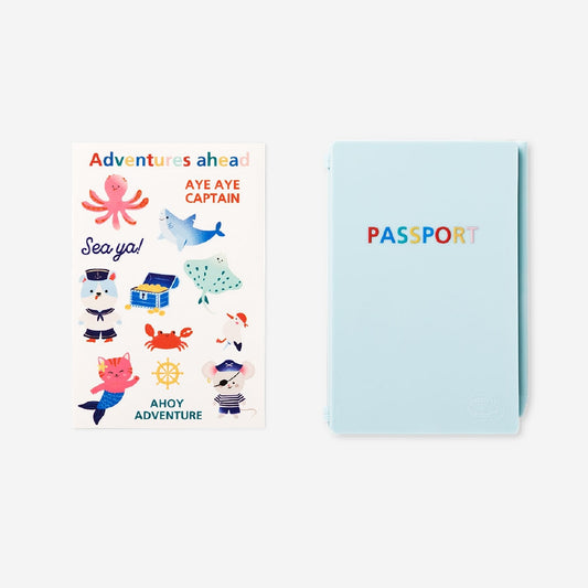 Magic drawing board as passport