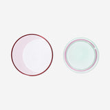 Pink glass storage jar - 1280 ml