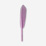Pink feather ballpoint pen from Flying Tiger Copenhagen, stylish office accessory with vibrant feather design.