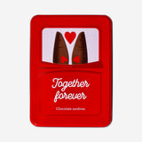 Sardinas en joyero de hojalata