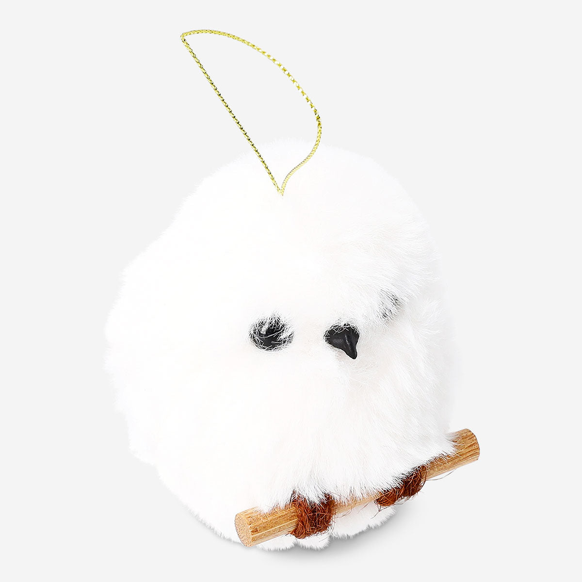 Mini owl hanging ornament from Flying Tiger Copenhagen, decorative home accessory with detailed owl design on a string.
