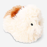Soft plush guinea pig toy from Flying Tiger Copenhagen, featuring realistic fur and detailed features, perfect for cuddling.