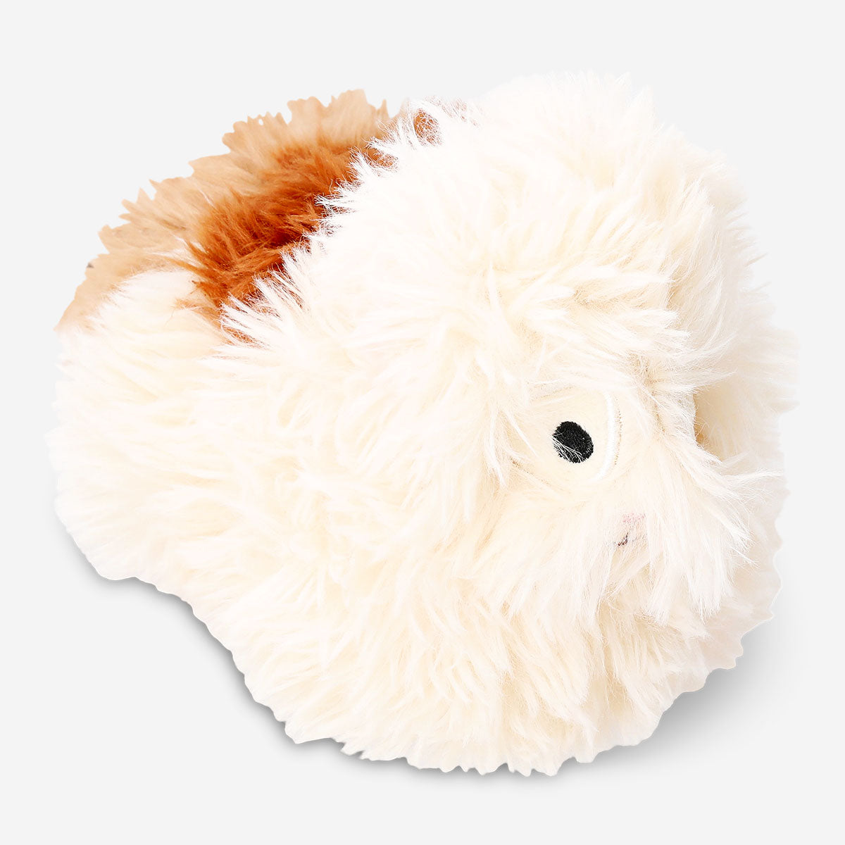 Soft plush guinea pig toy from Flying Tiger Copenhagen, featuring realistic fur and detailed features, perfect for cuddling.