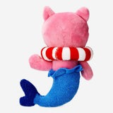 Flying Tiger Copenhagen Bath Buddy Cat Mermaid toy, soft rubber bath toy with colorful cat mermaid design for kids.