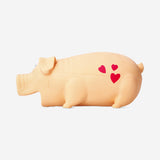 Pet chew toy - Pig with hearts