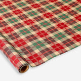 400 cm Flying Tiger Copenhagen craft wrapping paper with checkered pattern, ideal for gift wrapping and creative office projects.
