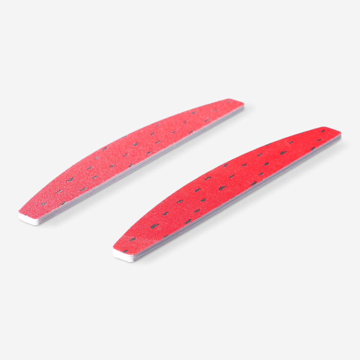 Watermelon nail files with 100/180 grit from Flying Tiger Copenhagen, featuring colorful watermelon design for personal nail care.