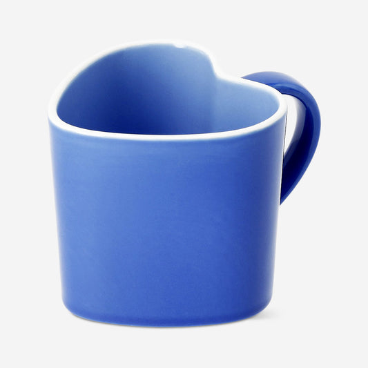 Chávena coração azul - 330 ml