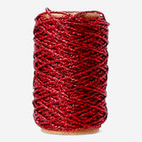 Red rope ribbon from Flying Tiger Copenhagen, 15 meters long, suitable for office craft and decorating projects.