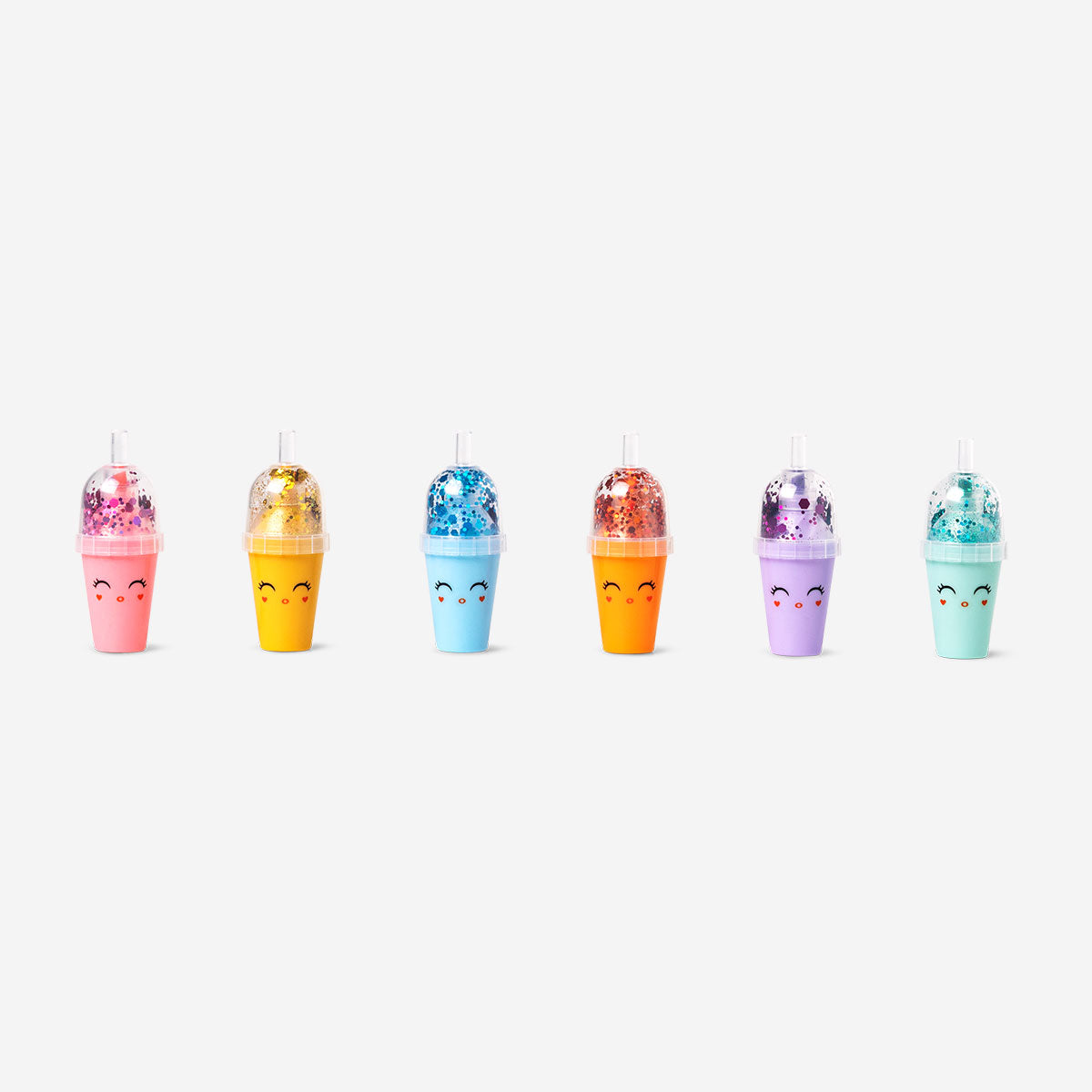 Milkshake highlighters - 6 pcs