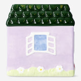 Ceramic house flowerpot