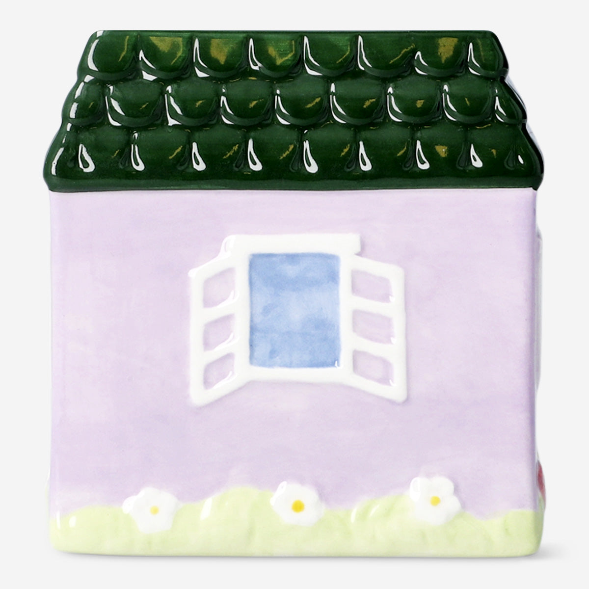 Ceramic house flowerpot