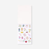 Office sticker book for planning by Flying Tiger Copenhagen, featuring colorful stickers for organizing and decorating planners.