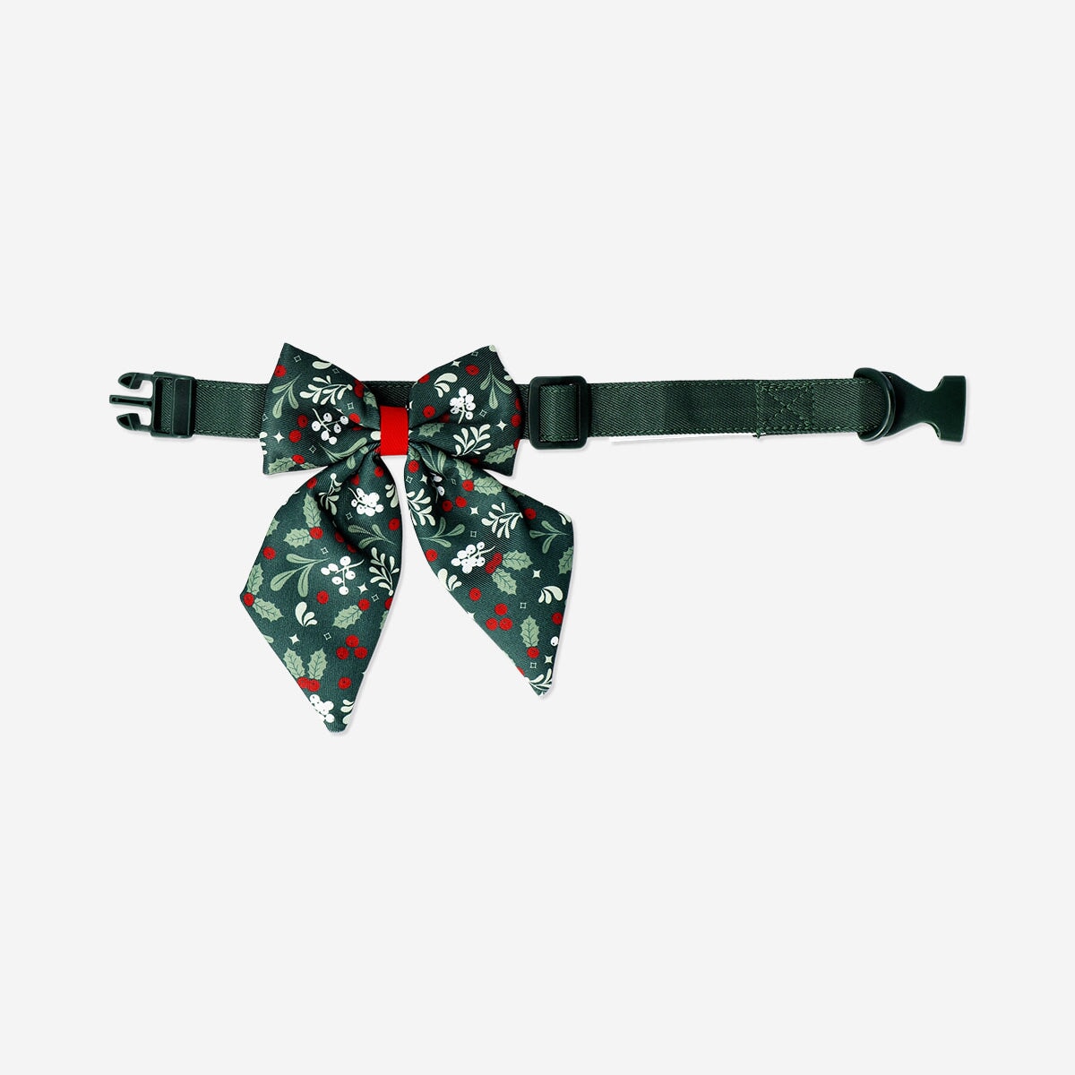 Adjustable pet collar - Holly print Leisure Flying Tiger Copenhagen 