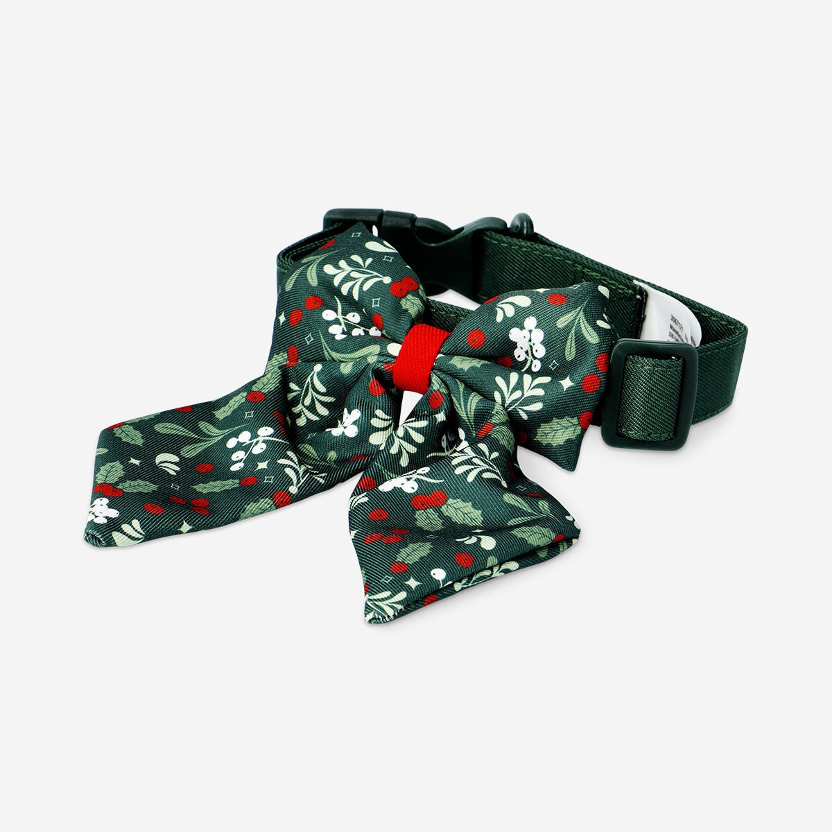 Adjustable pet collar - Holly print Leisure Flying Tiger Copenhagen 