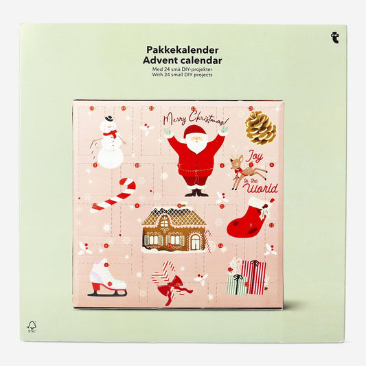 Advent Kalender met 24 kleine DIY Projecten