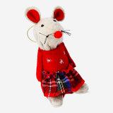 Decorative 8cm mouse girl figurine from Flying Tiger Copenhagen, suitable for home decor and decorative display.