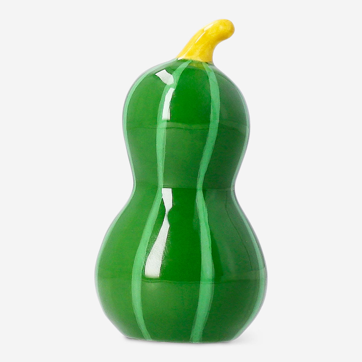 Zucca decorativa verde - 7 cm