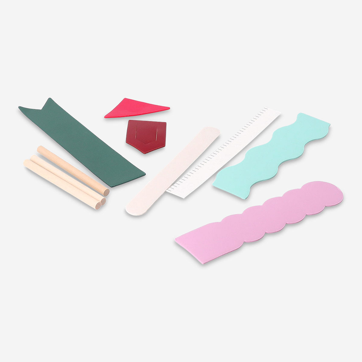 Personalized DIY bookmarks with colorful designs, perfect for hobbies, from Flying Tiger Copenhagen.