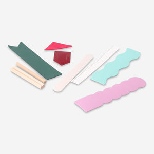 Personalized DIY bookmarks with colorful designs, perfect for hobbies, from Flying Tiger Copenhagen.