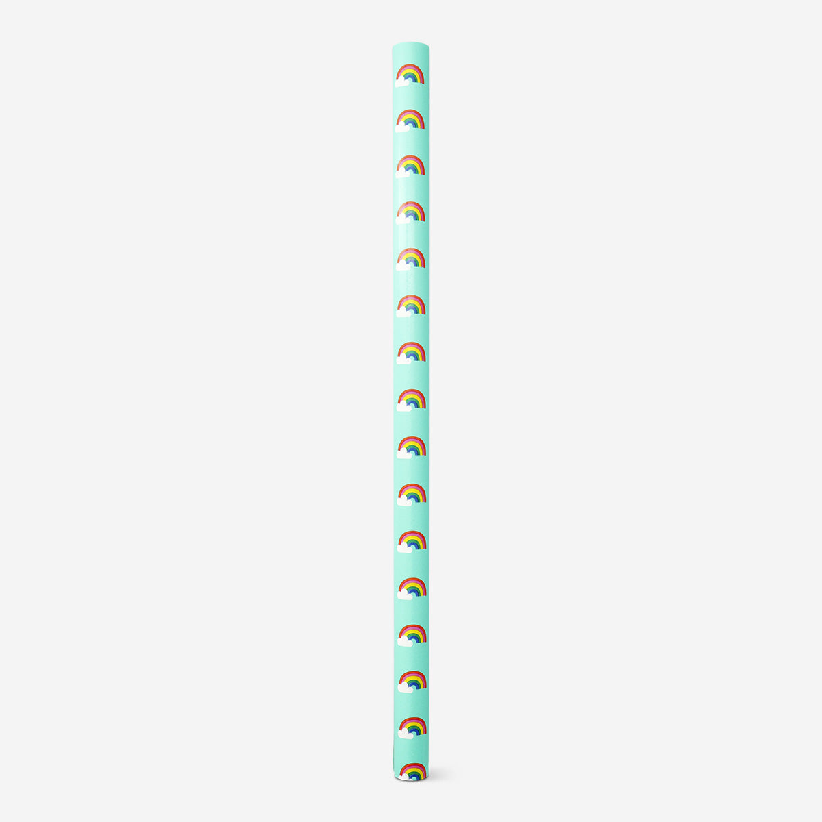 Rainbow print 300 cm office wrapping paper by Flying Tiger Copenhagen, colorful and festive for gift wrapping.