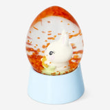 Snow globe with Easter bunny