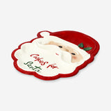 Santa face serving plate - 29 cm