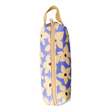 Floral office pencil case by Flying Tiger Copenhagen with colorful flower patterns and zipper closure.