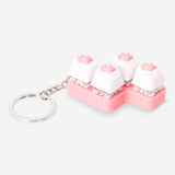 Flying Tiger Copenhagen clicking keyring toy with paw design, a fun and tactile gadget for keys or bags.