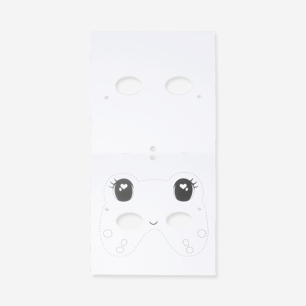 Halloween masks coloring book by Flying Tiger Copenhagen, featuring festive mask illustrations for creative coloring.