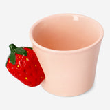 Mug with strawberry handle - 350 ml