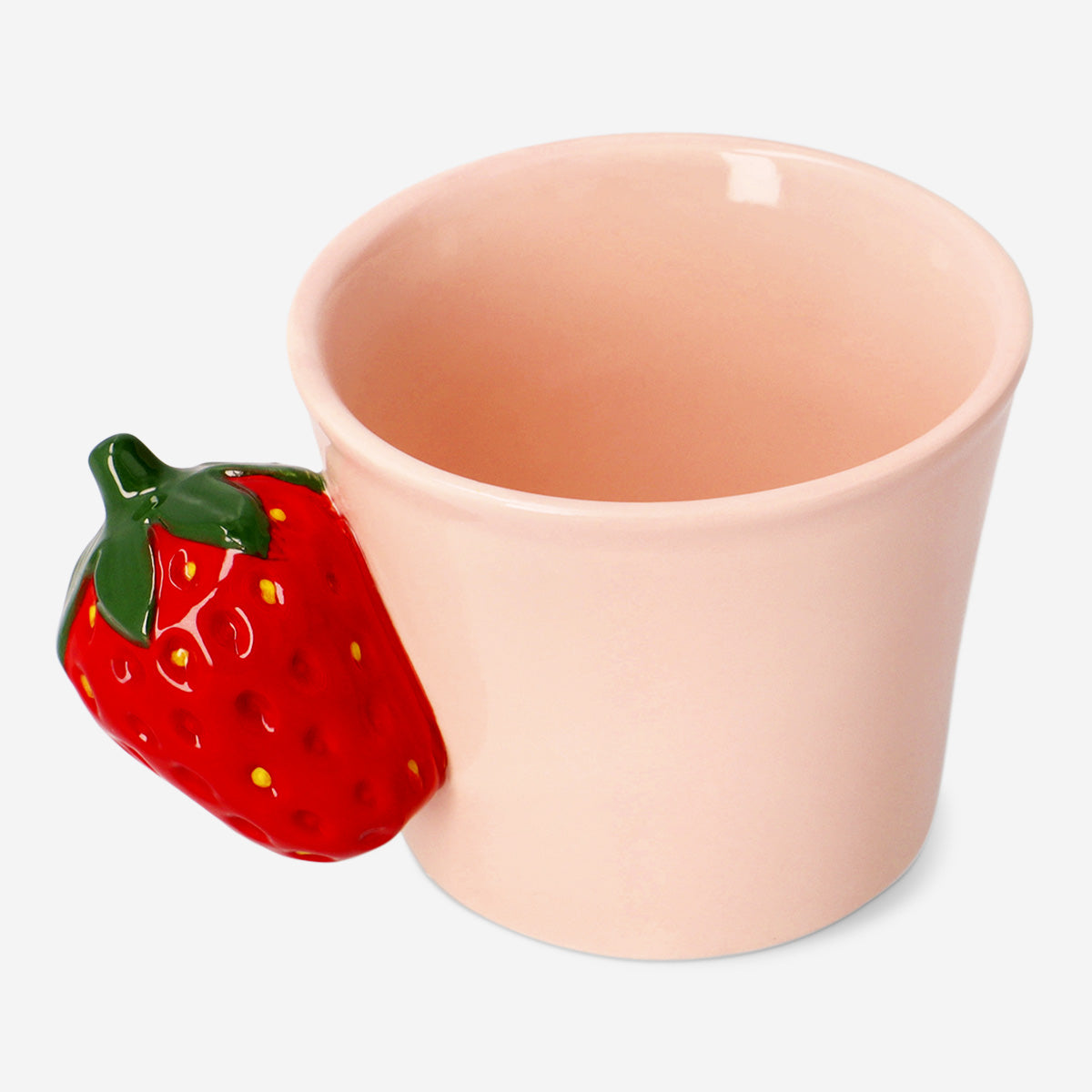 Mug with strawberry handle - 350 ml