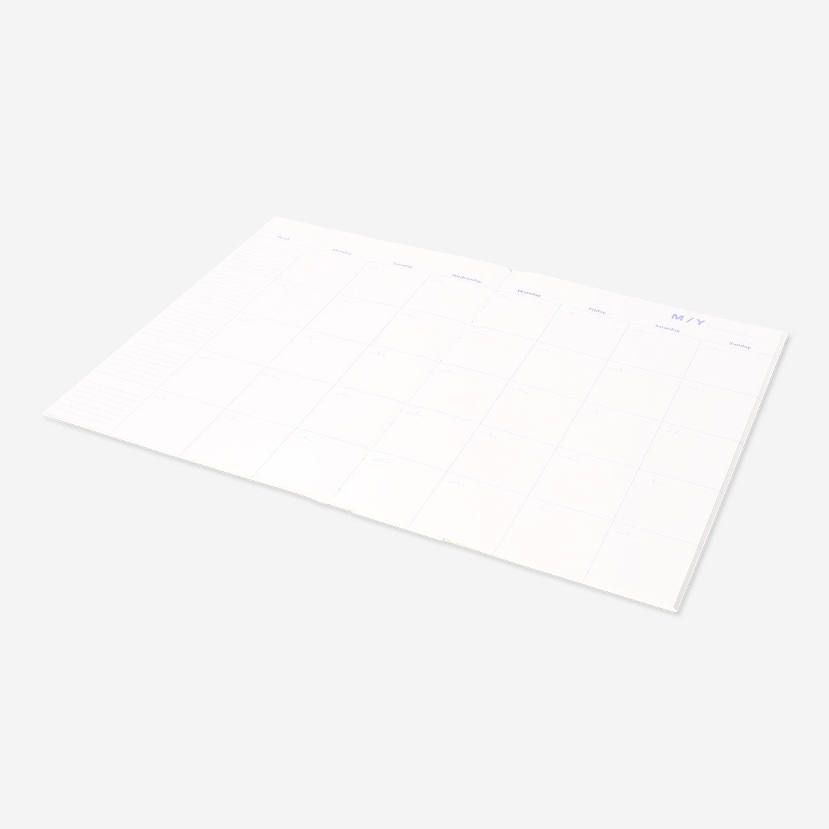 A4 floral soft cover weekly planner by Flying Tiger Copenhagen, featuring colorful floral design and office use layout.