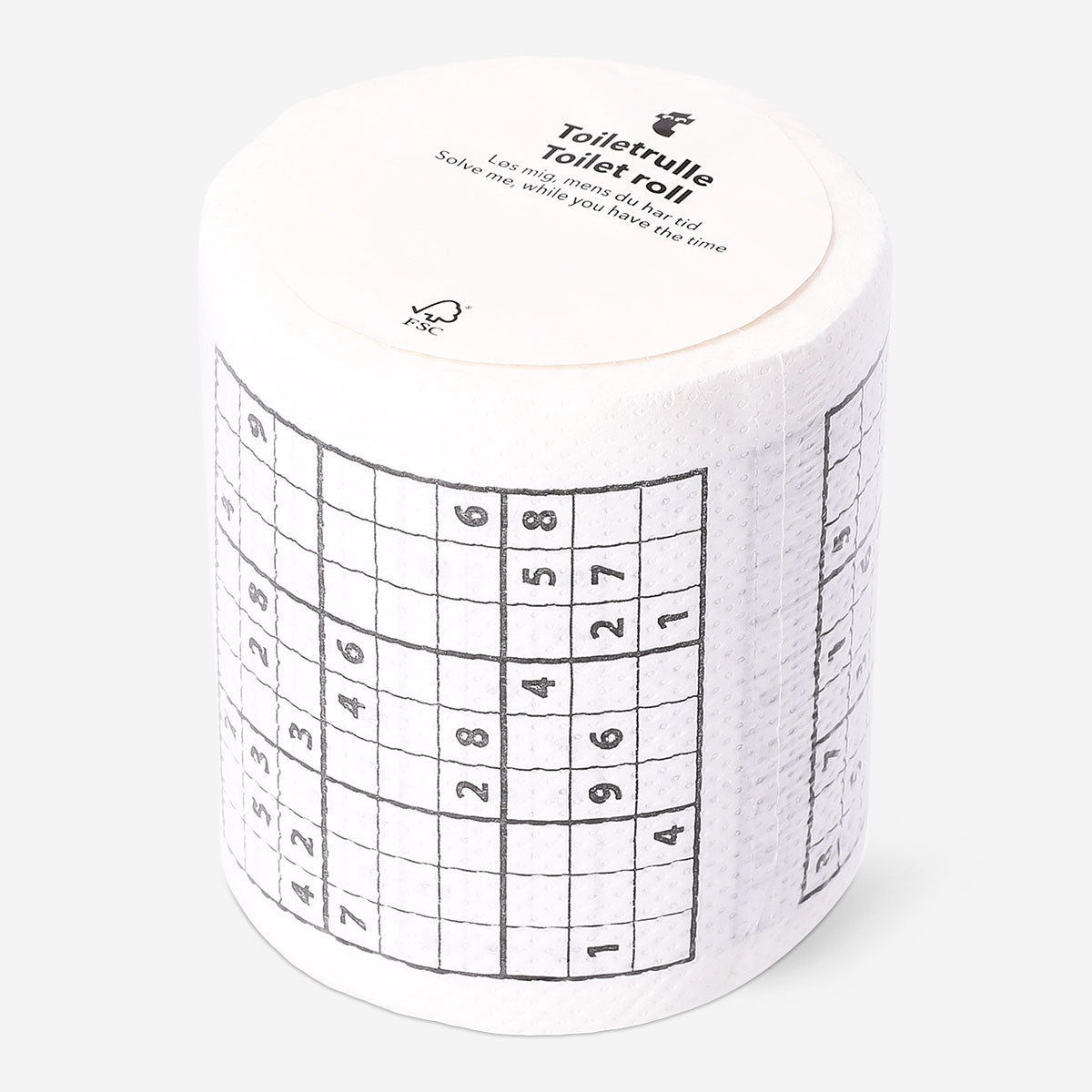 Sudoku toilet roll