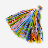 Colorful 300cm paper tassel party garland by Flying Tiger Copenhagen hanging for celebration decor