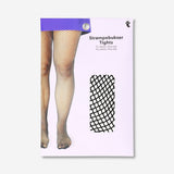 Adult fishnet tights in one size, black textile with a classic fishnet pattern, by Flying Tiger Copenhagen.