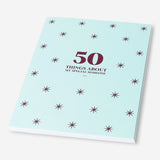 Personal journal in English by Flying Tiger Copenhagen, featuring a sleek office design with pages and cover visible.