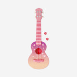 Ukulele in magical pink design
