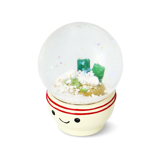 Sneeuwbol met gelukskoekje