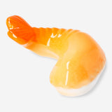 Flying Tiger Copenhagen kitchen chopstick holder featuring a detailed tempura prawn design for stylish tableware.