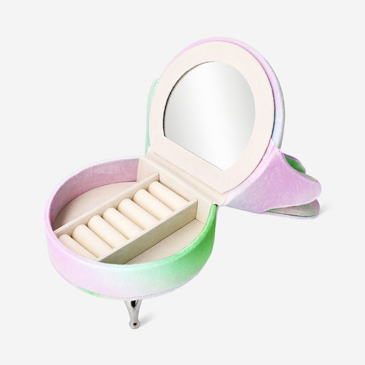 Jewellery storage as ombre stool with cushions