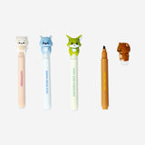 Animal highlighters - 4 pcs