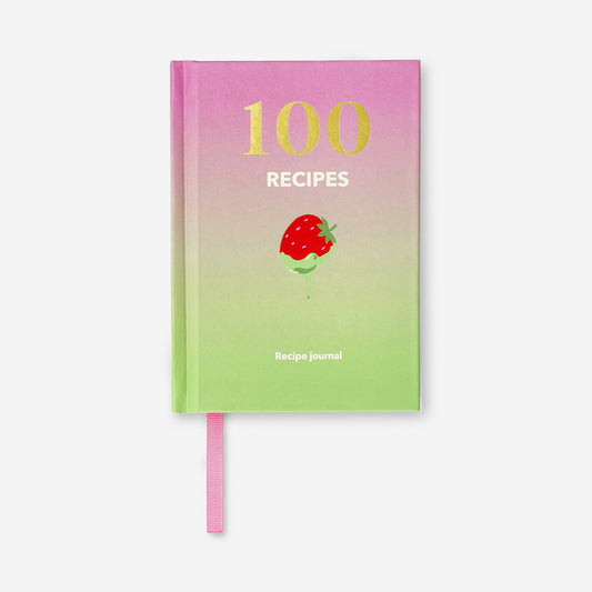 A6 recipe book - English