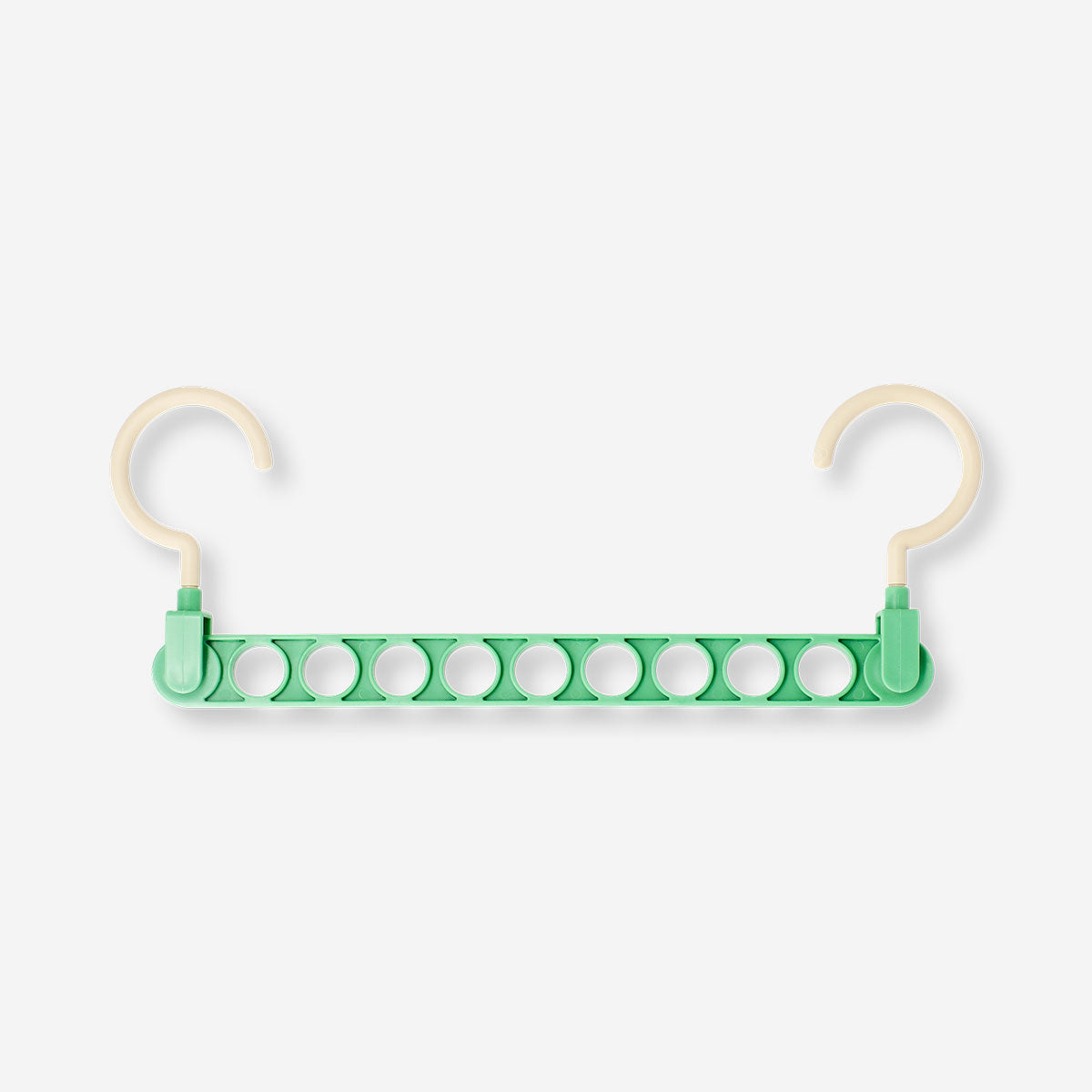 Green hanger hook for home organization by Flying Tiger Copenhagen, designed for hanging clothes or accessories.