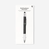 Flying Tiger Copenhagen multi-pen with six functions, featuring a sleek office design and multiple ink colors for versatile writing tasks.