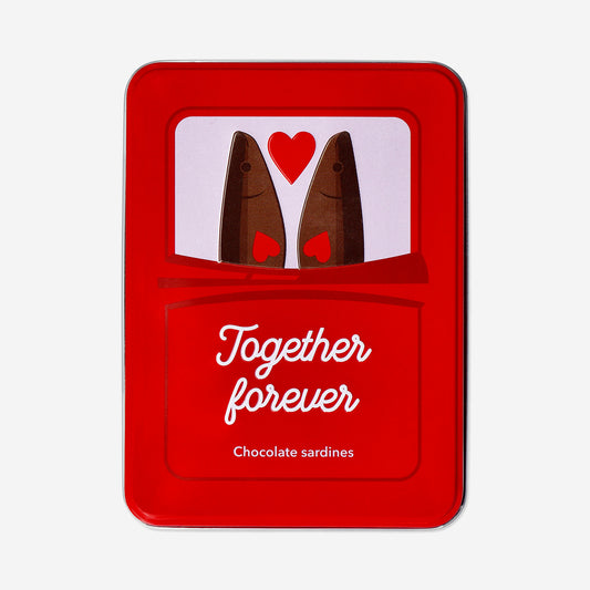 Sardines in tin jewellery storage