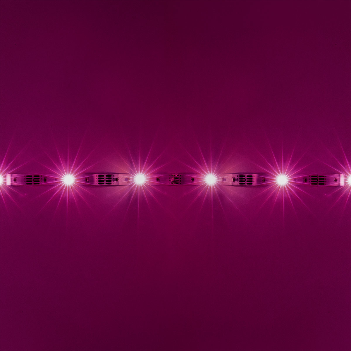 Flying Tiger Copenhagen sound-reactive LED strip gadget with colorful, glowing lights reacting to music or sound.