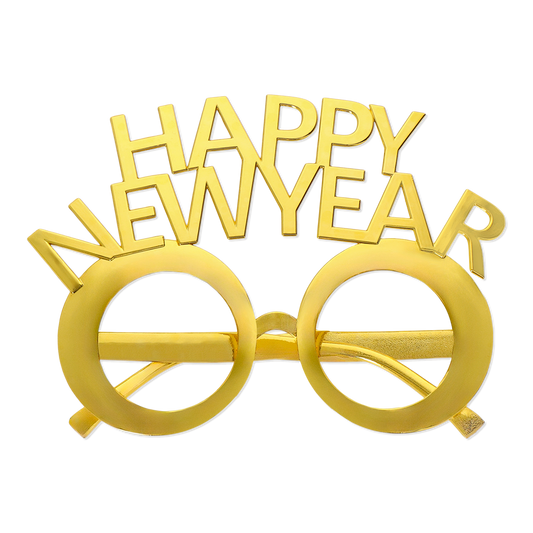 Happy New Year party glasses